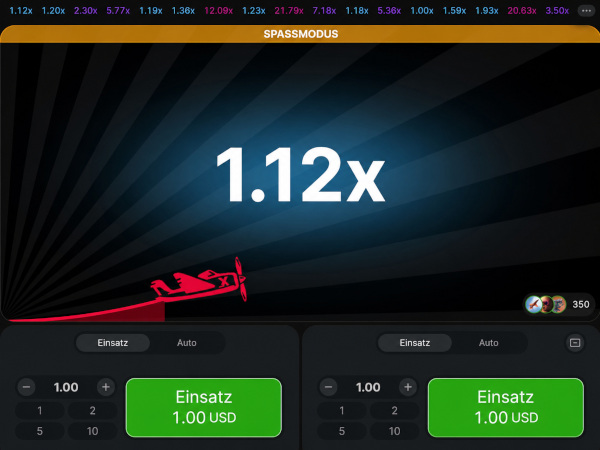Snamenitaja Spiel Aviator in Casino
